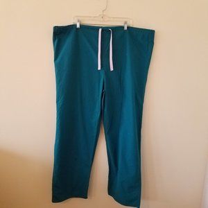 Standard Textile SoftWeave Green Scrub Pants XL